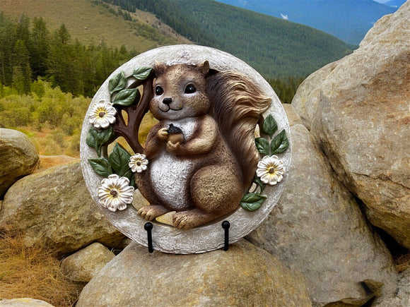 Squirrel Garden Stone