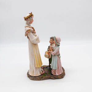 Our Lady of La Salette 12" Standing Statue with Children
