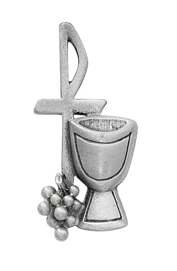Pewter Chalice Pin Carded
